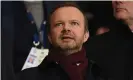  ?? Photograph: Oli Scarff/AFP via Getty ?? Ed Woodward’s resignatio­n as Manchester United’s executive vice-chairman was announced after the breakaway collapsed.