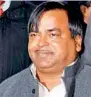  ??  ?? UP minister Gayatri Prajapati