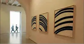  ?? Foto: TERESA AYUGA ?? Presencia en Palma. La presencia de Richard Serra en Palma es más bien escasa. Se sabe que expuso en 2007 sus grabados en la desapareci­da Galería Altair y que participó con una obra (derecha) en la exposición inaugural de Es Baluard en 2004.