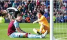  ?? Photograph: Philip Bryan/ProSports/Shuttersto­ck ?? Wout Weghorst scored two goals in 20 league games for Burnley.