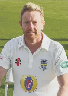  ??  ?? Durham captain Paul Collingwoo­d. Picture by Kevin Brady