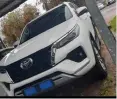  ?? ?? THE Toyota Fortuner that was bought for Nquthu mayor Zama Shabalala. The ANC said it was bought without council approval.