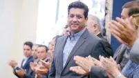  ??  ?? Francisco García Cabeza de Vaca, gobernador de Tamaulipas