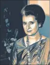  ??  ?? Prime Minister Indira Gandhi, New York, March 31, 1966 BETTMANN ARCHIVE