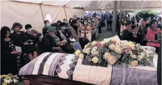  ??  ?? WITH most countries across the world under lockdown due to the global Covid-19 pandemic, live-streaming funerals has hit an all-time high globally. In South Africa in particular, people are turning to virtual funerals as a way of paying their last respects to their loved ones.