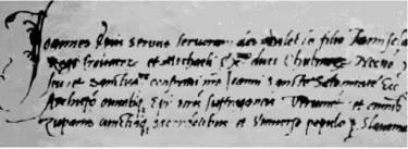  ??  ?? Spomen kralja Tomislava nalazi se u tek jednom znanstveno relevantno­m dokumentu. Riječ je o pismu pape Ivana X. (914. – 928.) kojim je 925. godine sazvan Prvi splitski crkveni sabor, a u kojem stoji: “dragom sinu Tomislavu, kralju Hrvata”