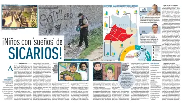  ??  ?? El pasado domingo EXTRA publicó un reportaje sobre la confesión que un niño le hizo al comandante de Durán: “quiero ser sicario”, le manifestó.