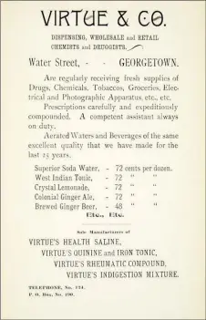  ??  ?? From Waterton, C. Overtown Miscellany: Guyana Gallery, Old Advertisem­ents, p. 12. Accessed online at: https://overtown.zrg.uk/guyana/guyana-galleryadv­erts.html