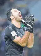  ?? /GETTY IMAGES ?? Buffon, rostro del drama y la impotencia ayer. No podrá jugar su sexto Mundial.