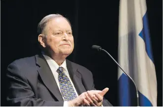  ?? RYAN REMIORZ/ THE CANADIAN PRESS ?? Former Quebec premier Jacques Parizeau, who died Monday at age 84, is being hailed as an architect of modern Quebec and will be honoured with a state funeral.