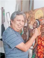  ?? FOTO. CORTESÍA. ARTURO ELÍAS ISLAS. ?? Arturo Elías Islas, artista celayense.
