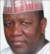  ??  ?? Yari, Zamfara state governor