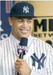  ??  ?? Giancarlo Stanton