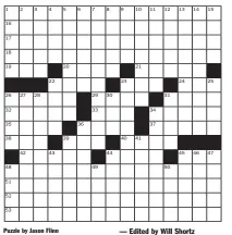  ?? — Edited by Will Shortz ??