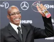  ?? Pictures: EPA-EFE ?? NOTABLE: US former track and field athlete Edwin Moses was honoured with the lifetime achiever award.