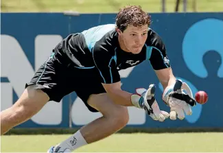  ?? STUFF ?? After missing the last two Plunket Shield rounds with a hip injury, test wicketkeep­er BJ Watling will be closely watched in the leadup to the first test against West Indies on December 1.