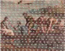  ?? Photograph: © Factum Foundation for the V&A and Royal Collection Trust ?? Precious treasure … Raphael’s The Miraculous Draught of Fishes undergoes the panoramic composite process.