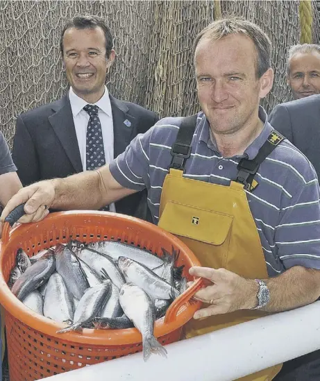  ??  ?? 0 Much of Scotland’s mackerel and herring catches are destined for export markets vital to the country’s economy