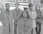  ?? PRASHANT GUPTA/ABC ?? The cast of the new ABC series, “Abbott Elementary.” Pictured from left: Tyler James Williams, Chris Perfetti, Quinta Brunson, Sheryl Lee Ralph, Lisa Ann Walter.