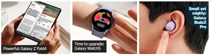  ?? ?? Time to upgrade: Galaxy Watch5