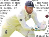  ??  ?? Forgetting past: Jonny Bairstow