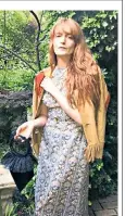  ??  ?? Ultimate festival midi: Florence Welch wearing The Vampire’s Wife on Sunday