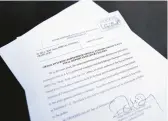  ?? JOHN BAZEMORE/AP ?? Portions of a special grand jury report on possible meddling in the 2020 election by former President Donald Trump in Georgia were released last week.