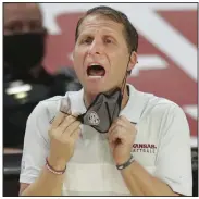  ?? (NWA Democrat-Gazette/Charlie Kaijo) ?? Men’s basketball Coach Eric Musselman and Arkansas officials are finalizing a new five-year, $20 million contract that will keep him with the Razorbacks, a source has told the Arkansas Democrat-Gazette.