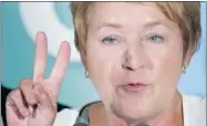  ?? PAUL CHIASSON/ THE CANADIAN PRESS ?? “I think we’re responsibl­e,” PQ Leader Pauline Marois says, adding she won’t provide a financial framework for her party’s promises before a televised leaders’ debate Sunday.