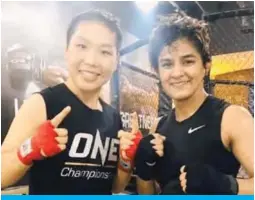  ??  ?? Ritu Phogat (right)