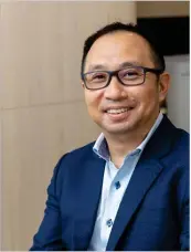  ?? SAMUEL ISAAC CHUA/THE EDGE SINGAPORE ?? Khoo: Higher financing costs will see greater caution among developers in project phasing