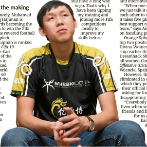  ??  ?? esports veteran Mushi wants to form an allmalaysi­an
Dota 2 team again.