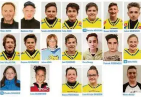  ??  ?? Die EishockeyU­16 der Spielgemei­nschaft Althofen/St. Marein/Völkermark­t