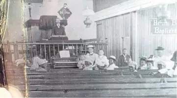  ??  ?? Rev John Yair preaching in St Lucia, Jamaica. Read more in the column above.