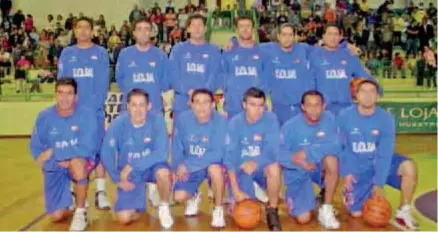  ??  ?? INTEGRANTE. Edison Ochoa fue parte de la Selección de Loja, con la que ganó campeonato­s nacionales, ubicando a Loja entre las mejores del país.