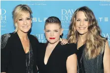  ??  ?? The Dixie Chicks faced a boycott after lead singer Natalie Maines, centre, criticized then-U.S. president George W. Bush on the eve of the Iraq War.