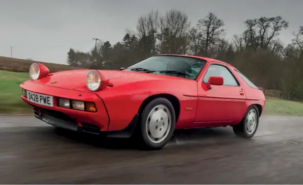  ??  ?? Above Even more than forty years after its launch, the 928 looks like no other car manufactur­ed