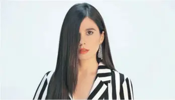  ??  ?? ► Javiera Mena es una de las cartas nacionales del evento.