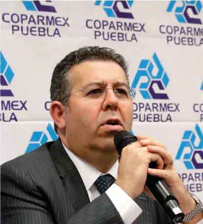  ?? AGENCIA ENFOQUE ?? Fernando Treviño Núñez, líder d ela Coparmex.