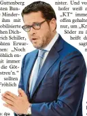  ?? Foto: dpa ?? Wieder gefragt? Karl Theodor zu Guttenberg.