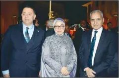  ?? Photo by Iehab Qurtal ?? Turkish Ambassador to Kuwait Tuba Nour Sönmez with guests at the ‘ghabqa’.