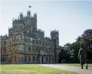  ??  ?? Highclere Castle in Berkshire, where Downton Abbey is set