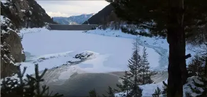  ?? (Photo A.R) ?? L’idée du Départemen­t serait d’installer un téléphériq­ue entre Saint-Dalmas de Tende et Castérino avec une station au lac des Mesches (photo).