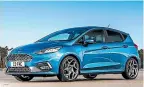  ??  ?? The forthcomin­g Ford Fiesta ST should be a triple treat. And it’s manual only!