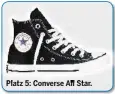  ??  ?? Platz 5: Converse All Star. a