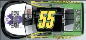  ?? IMAGE PROVIDED ?? Adiriondac­k Tree Surgeons in Gansevoort is sponsoring NASCAR driver J.J. Yeley’s car in this Sunday’s STP 500 to raise drug-related overdose awareness.