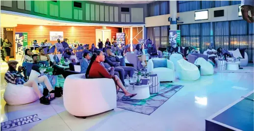  ?? ?? Beverage brand Castle Lite launched a new reality show in Sandton midweek.