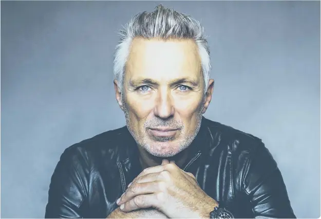  ??  ?? Martin Kemp has reschedule­d some of his back to 80s tour to next year