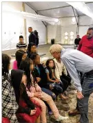  ??  ?? Sen. Rob Portman visited the new Donna Processing Facility and the McAllen Border Patrol Station. Portman called for Congress to pass sweeping bills to fix broken asylum laws, among other measures.
