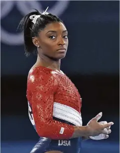  ?? ARCHIVO ?? Simone Biles reclama la suma de dinero al FBI.